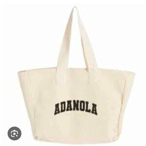 Adanola canvas cotton tote bag